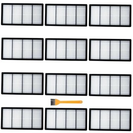 StylishClean 12 Pack Replacement Filter compatible for Roomba s9 (9150) s9+ s9 Plus (9550) s Series Robot Vacuum Cleaner