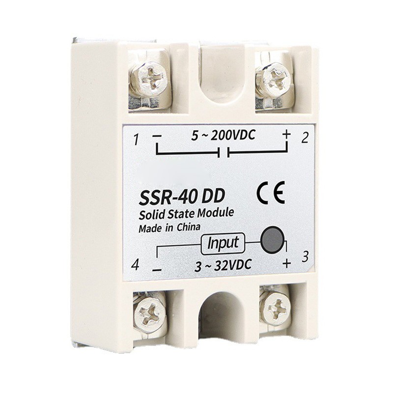 Solid State Relay Pure Red Copper Intelligent Chip Stable Performance