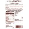 Monin - Almond Syrup, Sweet and Rich Nutty Aroma, Natural