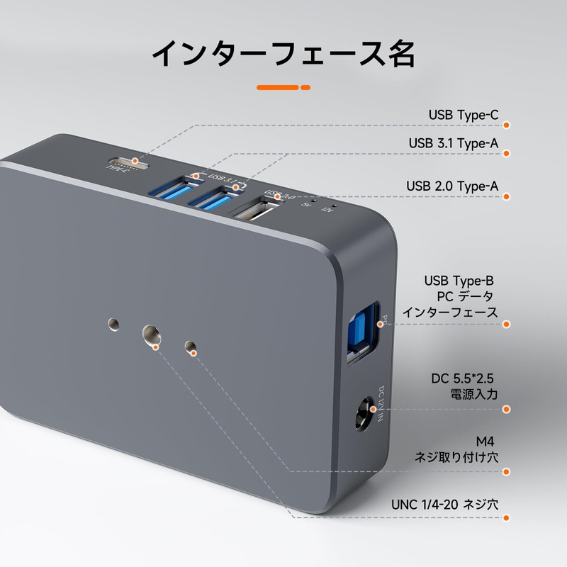 SVBONY SV241 Astronomical Photography Power Control Box ESD Protection Reverse