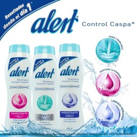 Alert Shampoo Saludable Control Caspa 700 Ml                                                                                                          