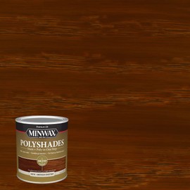 Minwax PolyShades Wood Stain + Polyurethane Finish – Quart, American Chestnut, Satin