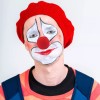 Beauty Pintura Facial De Payaso Fantasmas Maquillaje Tricolor
