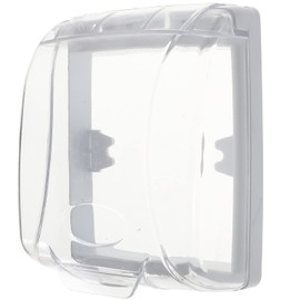 Angoily Doorbell Cover Transparent Rainproof Wireless Doorbell Splashproof Box For Doorbell (Doorbell Not Included)