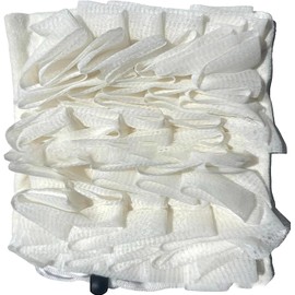 Yosoo Esponja de Ducha 2 en 1, Esponja de Baño de Amplia Aplicación, Puf de Malla para Uso Doméstico y Viajes