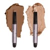 Julep Eyeshadow 101 Crème-to-Powder Waterproof Eyeshadow Stick Duo – Long-Lasting,