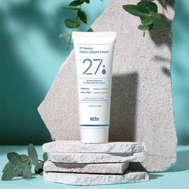 Erti [Add 50ml] Erti 27 Moisture Cream Derma Hydro AquaX Cream 100ml Inner Moisturizing Water Glow Soothing / [50ml 추가] 에르띠 27 수분크림 더마 하이드로아쿠아엑스 크림 100ml 속보습 물광 진정