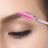 50 varitas de cristal desechables para pestañas y cejas, brocha
