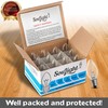 7 Watt Night Light Replacement Bulbs - 12 Pack Salt