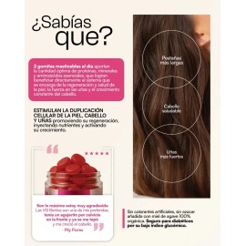 Pack 3 Botes Biotina+chlorella Uñas Cabello Piel Pestañas