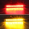 Partsam 2Pcs 6.5" Double Face Truck Semi Trailer Light Bars