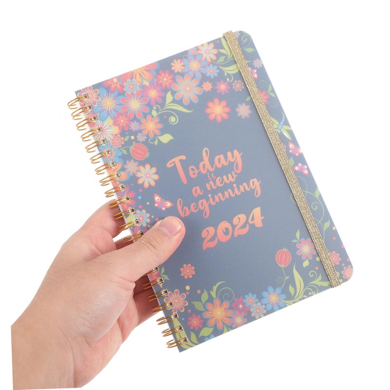 TEHAUX 2024-2026 Teacher Planner Academic Year Notebook Planner Book Binder