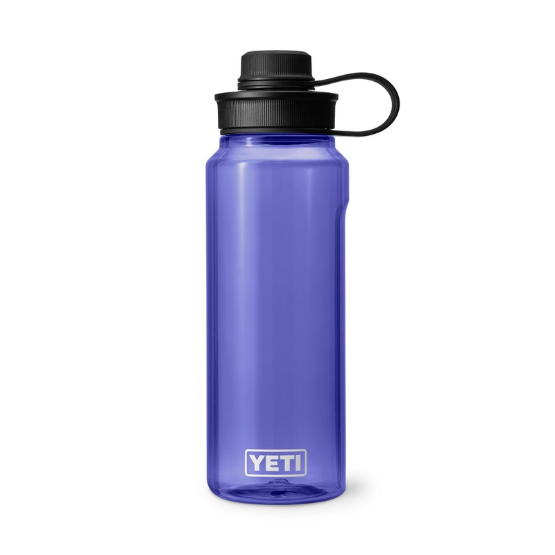 YETI Yonder Water Bottle with Tether Cap, Ultramarine Violet, 34