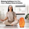 Himalayan Glow Salt Lamp with Touch Dimmer Switch 5-7 lbs