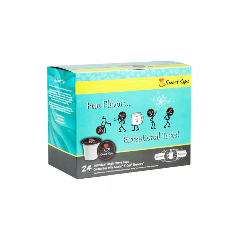 Smart Sips Coffee Liquor Flavored Gourmet Coffee Variety Pack -