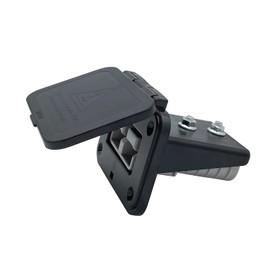 JooFn 120A Plug Mounting Panel with Cover for Anderson SB120 Connectors Flush Mount Recessed Plate (Gray-2pcs)