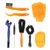 8pcs Bicycle Cleaning Tool Set Kit Bike Chain Tire Cleaning