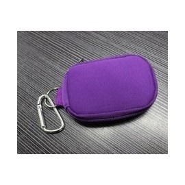 Purple Essential Oils Travel Keychain Case with 8 vials