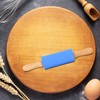 Honglida Mini Silicone Rolling Pin for Kids, Non-stick Surface Wood