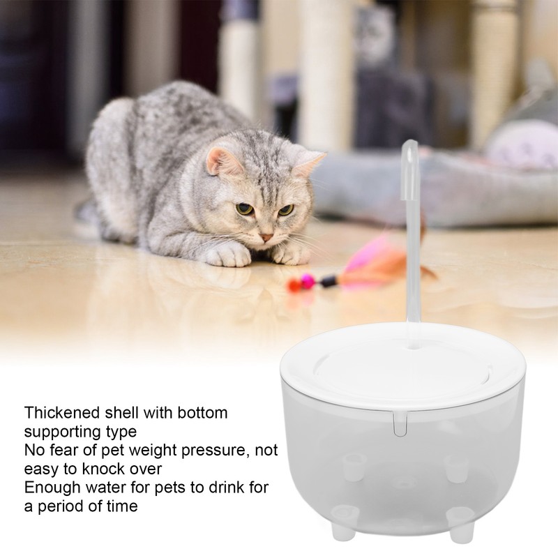 Cat Water Fountain Smart Automatic Super Silent Faucet Shaped Cat