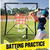 Baseball Net - Pitching & Hitting Net (9 Strike Zone,