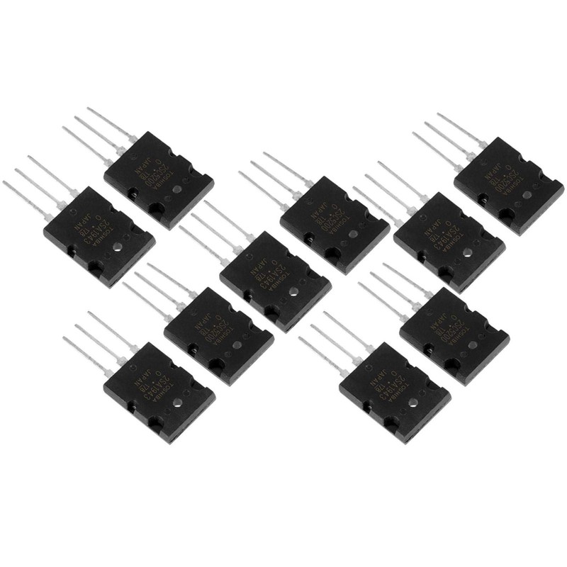5 Pairs Amplifier Transistor Audio Transistor 2SA1943 2SC5200 A1943 C5200