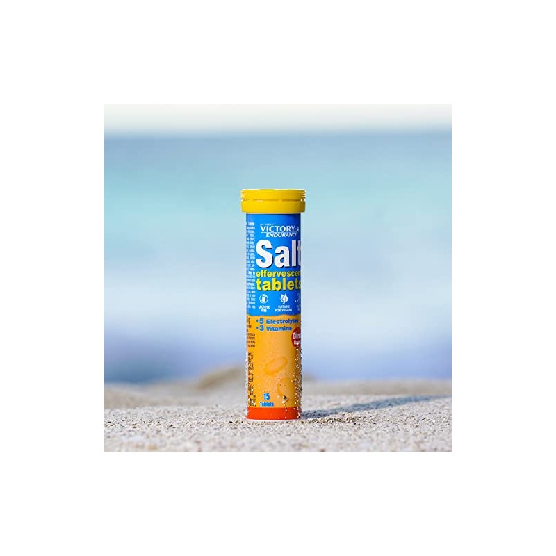 Weider Salt Effervescent Tabs 15 Tablets per Tube. with 5