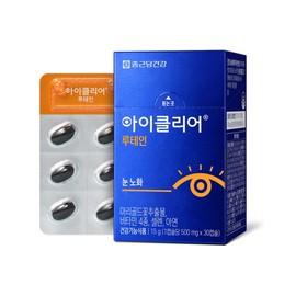 Chong Kun Dang Health [Head office direct management] 1 box of iClear Lutein (1 month supply) / [본사직영]아이클리어 루테인 1박스(1개월분)