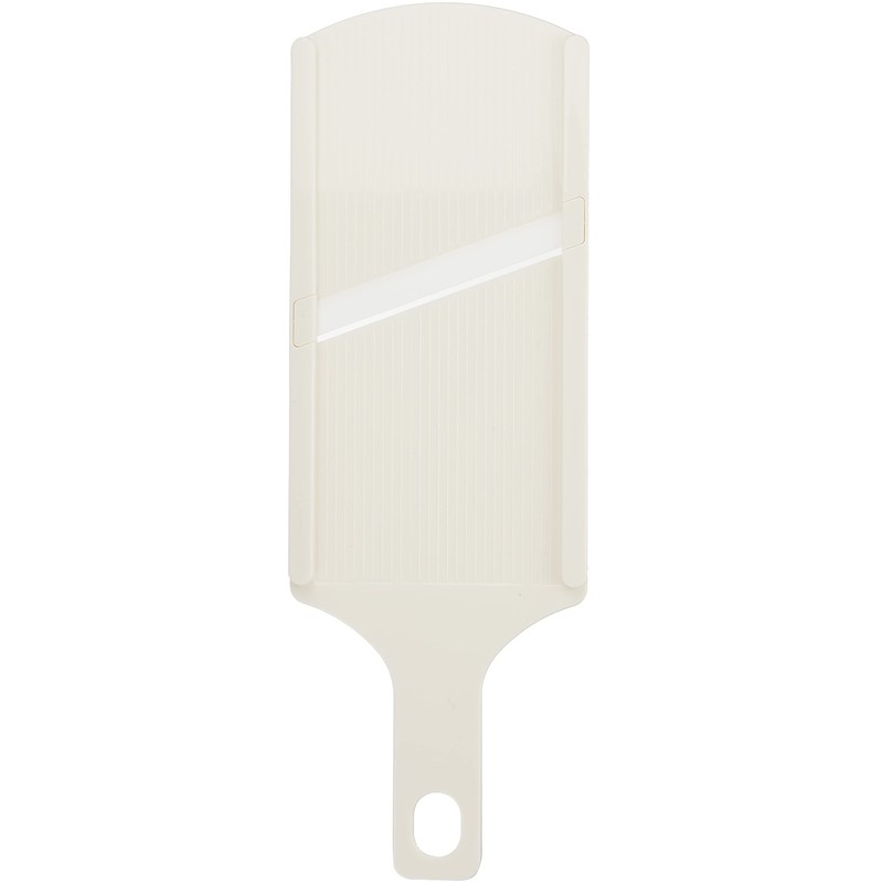 Wahei Freiz Z Cook Slicer, White, Ceramic, Includes Holder