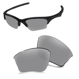 AOZAN ANSI Z87.1 Replacement Lenses Compatible with Oakley Half Jacket XLJ Sunglasses - Gainsboro Polarised