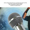 Goshyda Wired Dynamic Microphone, Professional Karaoke Handheld Microphone with Detachable