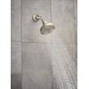 Moen Brushed Nickel Hydro Energetix Eight-Function Showerhead with Standard 5"