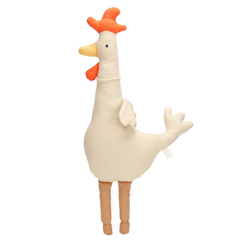 Cartoon Chicken Doll Soft Adorable Rooster Doll Toy for Children's