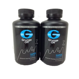 2 Bottles Grunge Off Super Soaker Orange Scented Pipe Cleaner 16oz Liquid