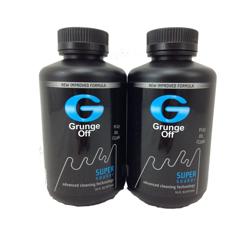 2 Bottles Grunge Off Super Soaker Orange Scented Pipe Cleaner