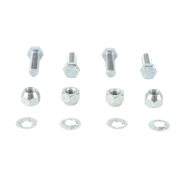 All Balls Racing 85-1099 Wheel Stud and Nut Kit Compatible with/Replacement For Polaris 300 2x4 1994-1995, 300 4x4 1994-1995, 350 L 2x4 1993, 350 L 4x4 1993, 400 L 2x4 1994-95, Magnum 425 2x4 1995-98