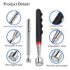 2 Pcs Telescoping Magnet Pick up Tools Include 20 lb