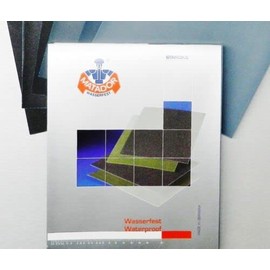 Matador Abrasive Wet or Dry Sandpaper 5 Sheets 220 Grit 9" x 11" Silicon Carbide Made in Germany