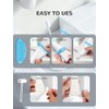 EVOULTES 6 PCS Toothpaste Squeezer, 2 Metal Tube Roller Squeezer