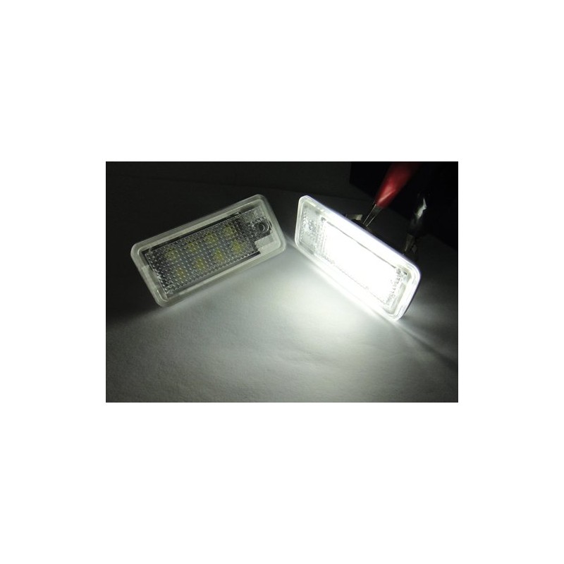 RZG 2x LED Licence Number Plate Light White Canbus For