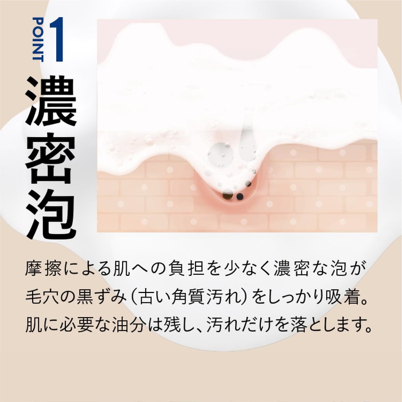 BOTCHAN Gentle Cleanser, Gel Cleanser, 4.4 oz (125 g), Men's,
