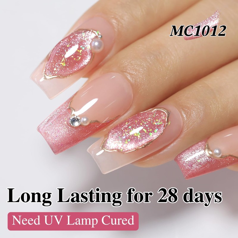 Double Rhythm 0.5 OZ Cat Eye Gel Polish with Magnet