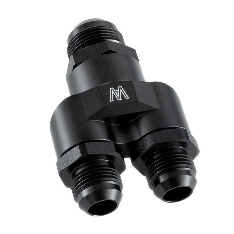 KUNTAUTOS Y Block Adapter Fittings -16 AN Male to Parallel