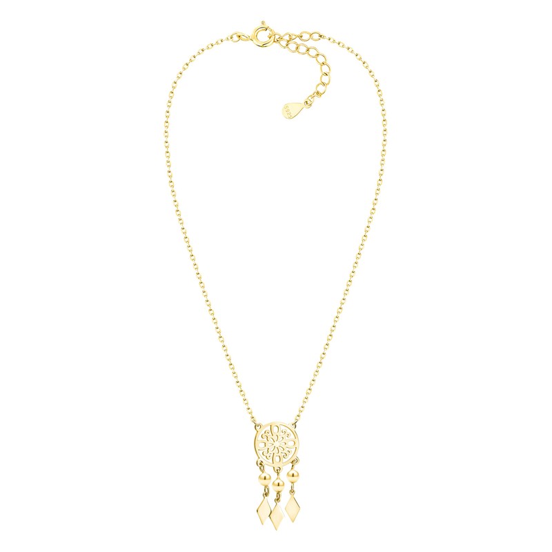 Sofia Milani - Women's Necklace 925 Silver Dream Catcher Pendant,
