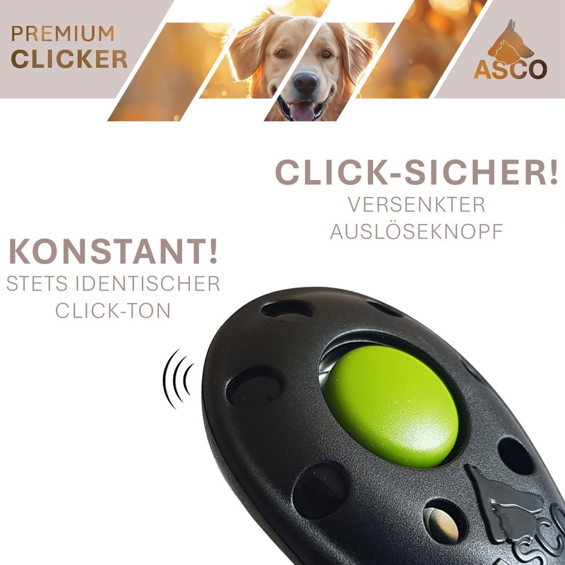 ASCO ASCO-04PA Premium Clicker, Dog and Cat Clicker for Professional