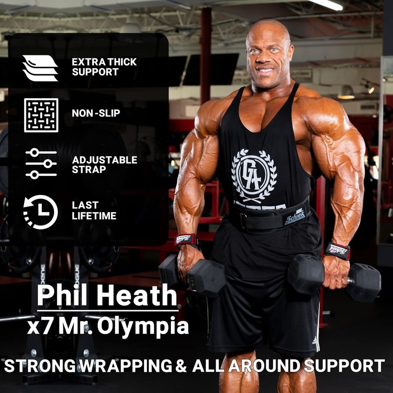 Schiek Model 1900 Ultimate Grip (Red, Medium)