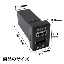 USB Input Port & HDMI Input Port Car USB Port for Toyota Toyota (HDMI)