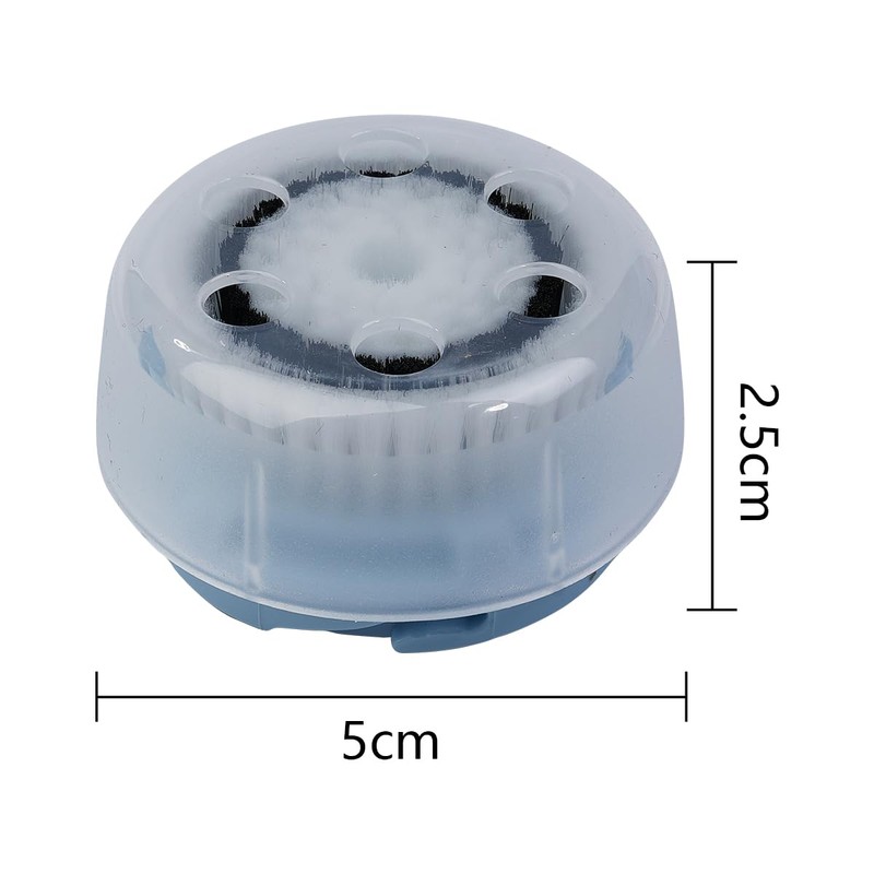 Sarini 6 Piece Facial Cleanser Replacement Brush Head Compatible with