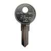 Key Blank, Brass, 1676-BAU3, PK10