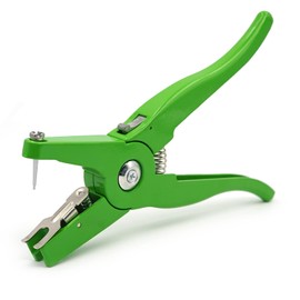 NOMAL Livestock Ear Tag Pliers Universal Livestock Ear Tag Applicator for Livestock Animal Cattle Pig Goat Sheep Lamb Ear Tag Tool, green
